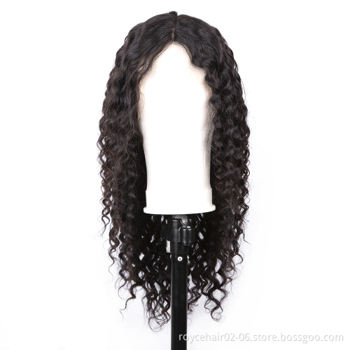 Overnight Delivery Upart Human Hair Lace Wigs,Free U Part Spanish Curl Lace Wig Samples